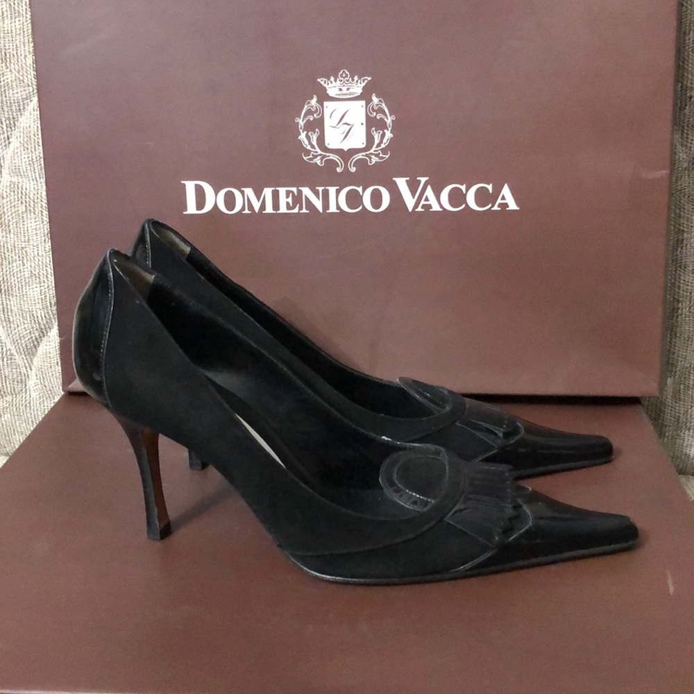 DOMENICO VACCA HEELS PUMPS SIZE 38